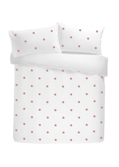 Appletree Dot Garden Pink Duvet Cover Set