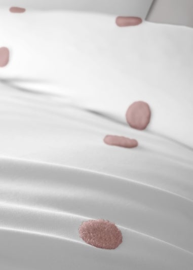 Appletree Dot Garden Pink Duvet Cover Set