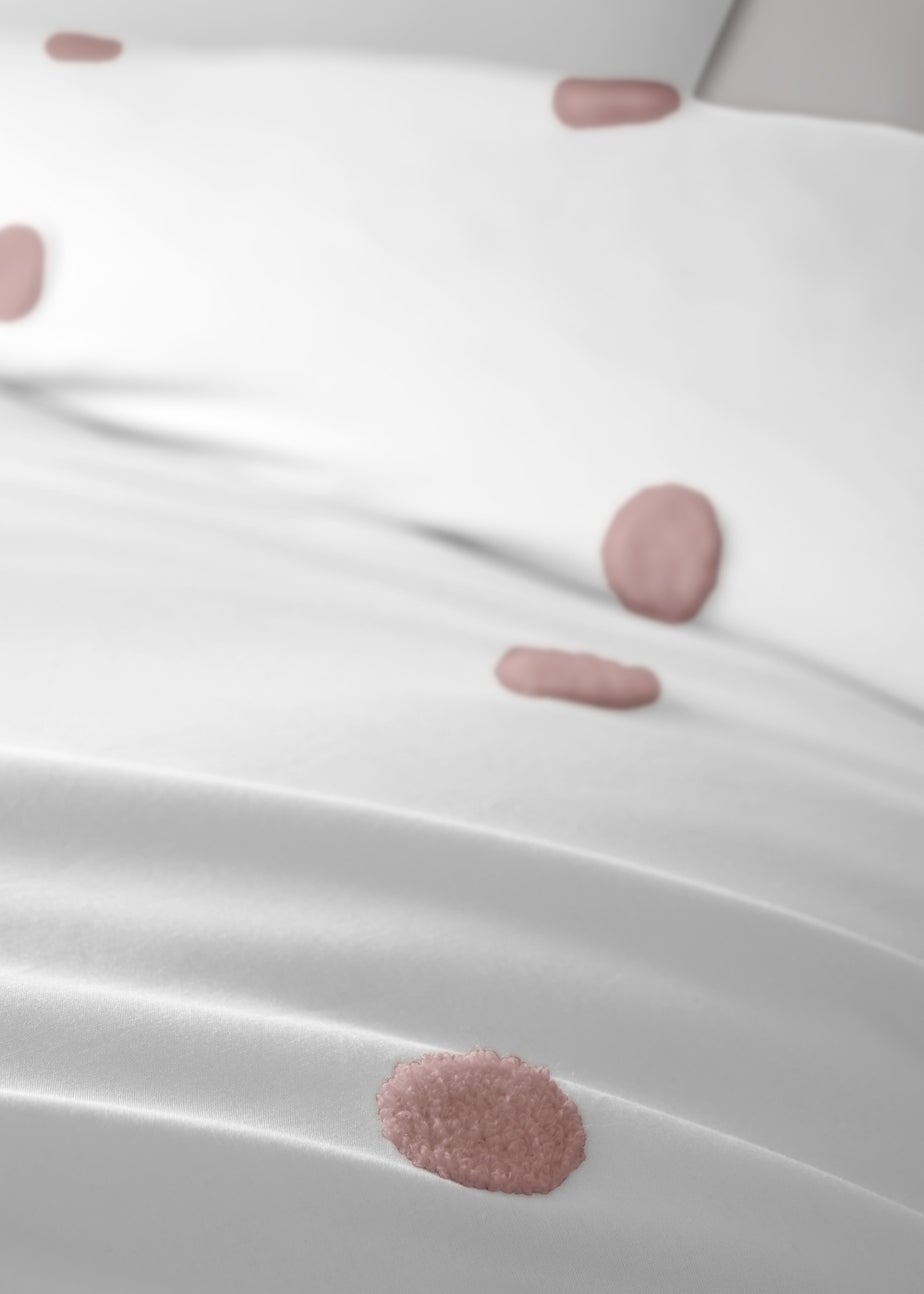 Appletree Dot Garden Pink Duvet Cover Set