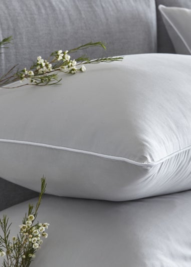 Appletree 200 Thread Count Plain Dye Silver Duvet Cover Set