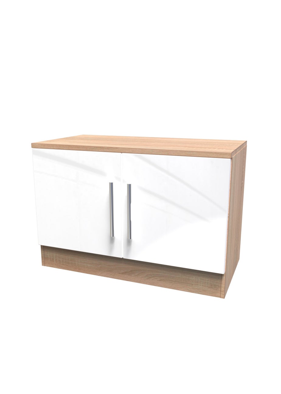 Swift Prague Compact 2 Door TV & Media Unit (49.5cm x 40cm x 76cm)