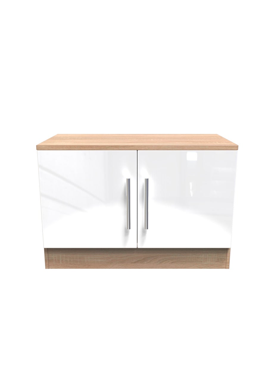 Swift Prague Compact 2 Door TV & Media Unit (49.5cm x 40cm x 76cm)