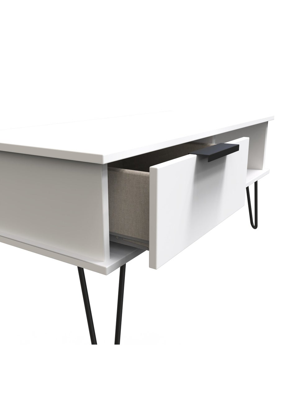 Swift Milano 1 Drawer Coffee Table (45.5cm x 39.5cm x 90.5cm)