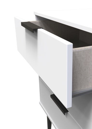 Swift Milano 3 Drawer Midi Chest (74cm x 39.5cm x 57.5cm)