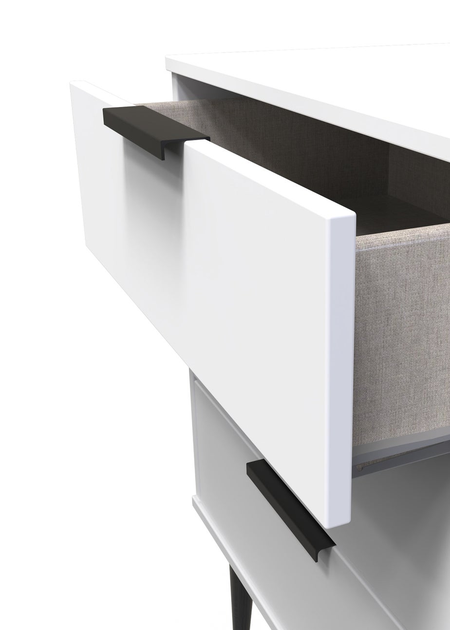 Swift Milano 3 Drawer Midi Chest (74cm x 39.5cm x 57.5cm)