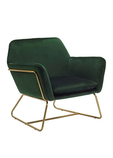 LPD Furniture Charles Armchair Racing Green (765x660x755mm)