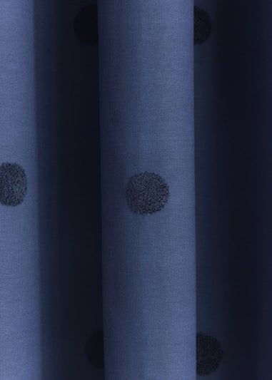 Appletree Boutique Zara Tufted Spots Eyelet Curtains