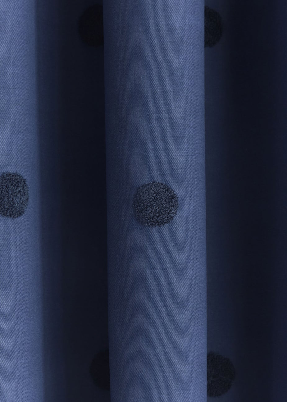 Appletree Boutique Zara Tufted Spots Eyelet Curtains