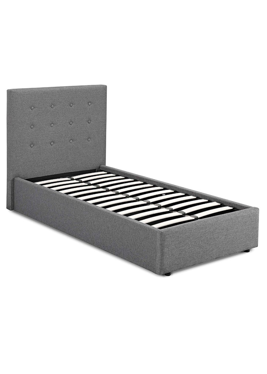 LPD Furniture Lucca Grey Bed