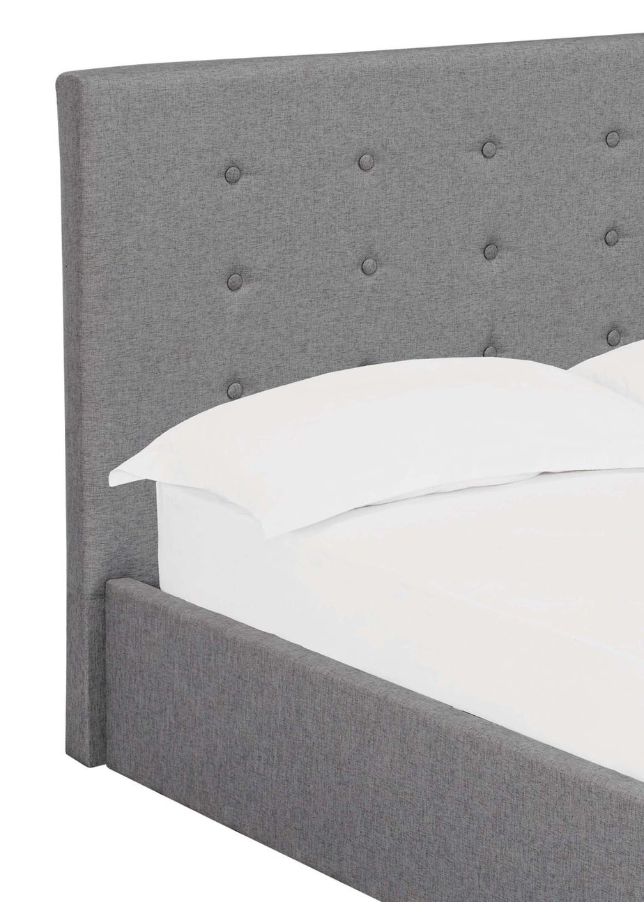 LPD Furniture Lucca Grey Bed