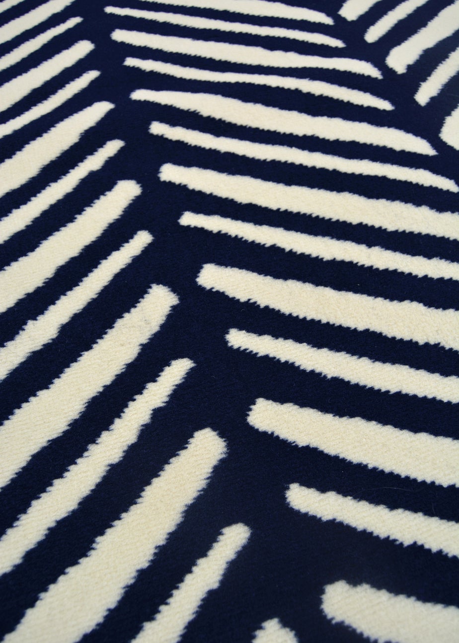 Homemaker Maestro Herringbone Navy Runner