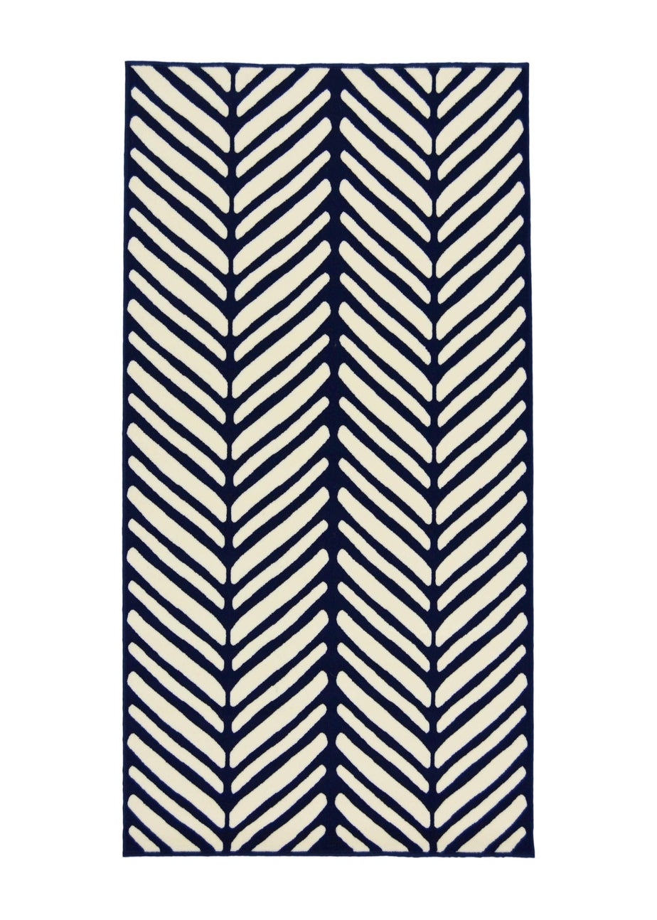 Homemaker Maestro Navy Herringbone
