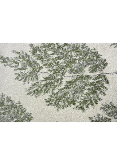Homemaker Green Villa Leaf Rug