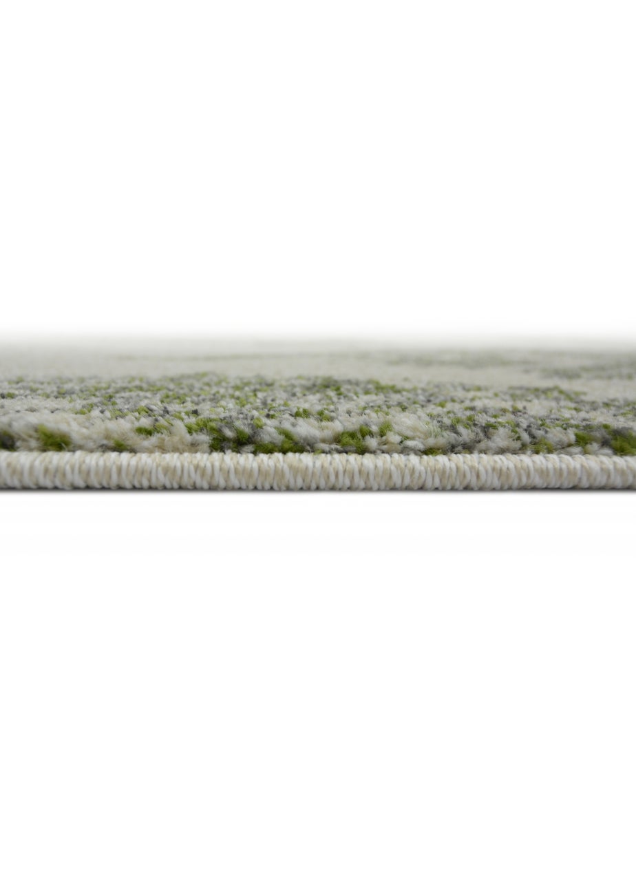 Homemaker Green Villa Leaf Rug