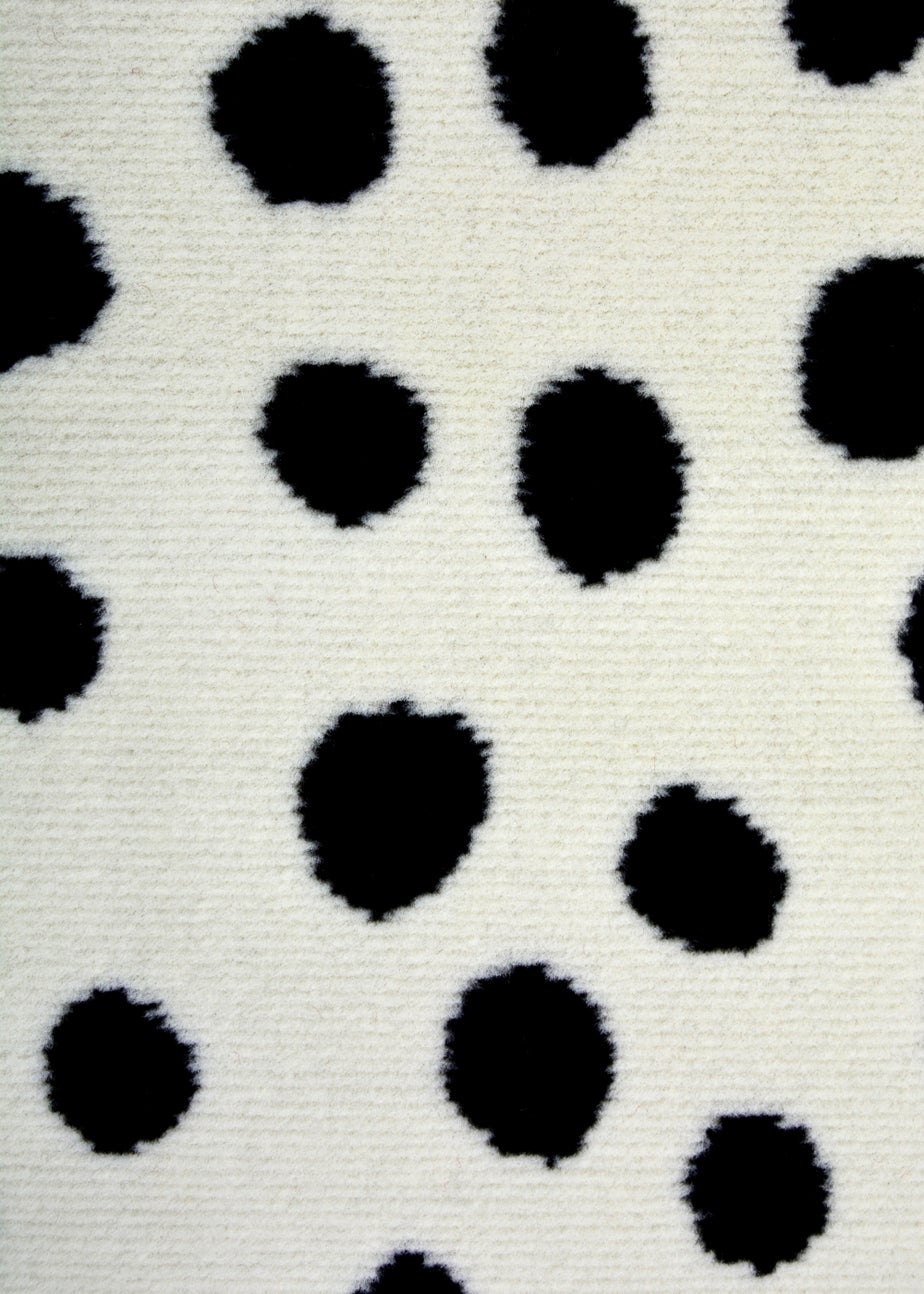 Homemakers White Maestro Spot Rug