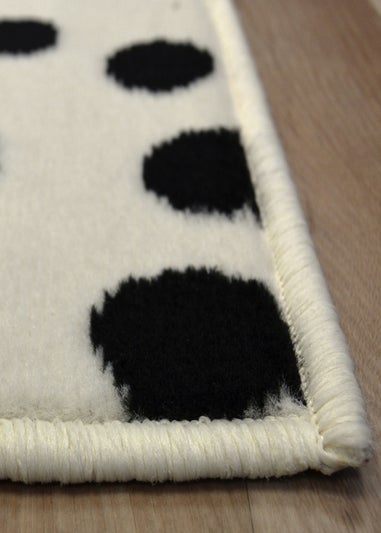 Homemakers White Maestro Spot Rug