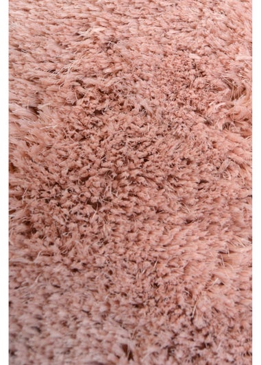Homemaker Pink Softwashable Circle Rug