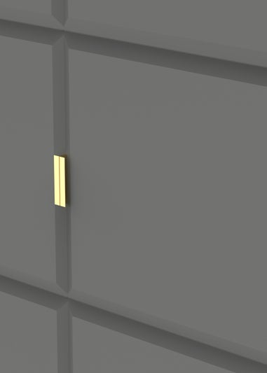 Ready Assembled Cube 2 Door 2 Drawer Tall Wardrobe