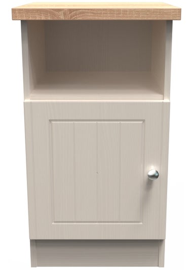 Swift Vienna 1 Door Bedside Cabinet (69.5cm x 41.5cm x 39.5cm)