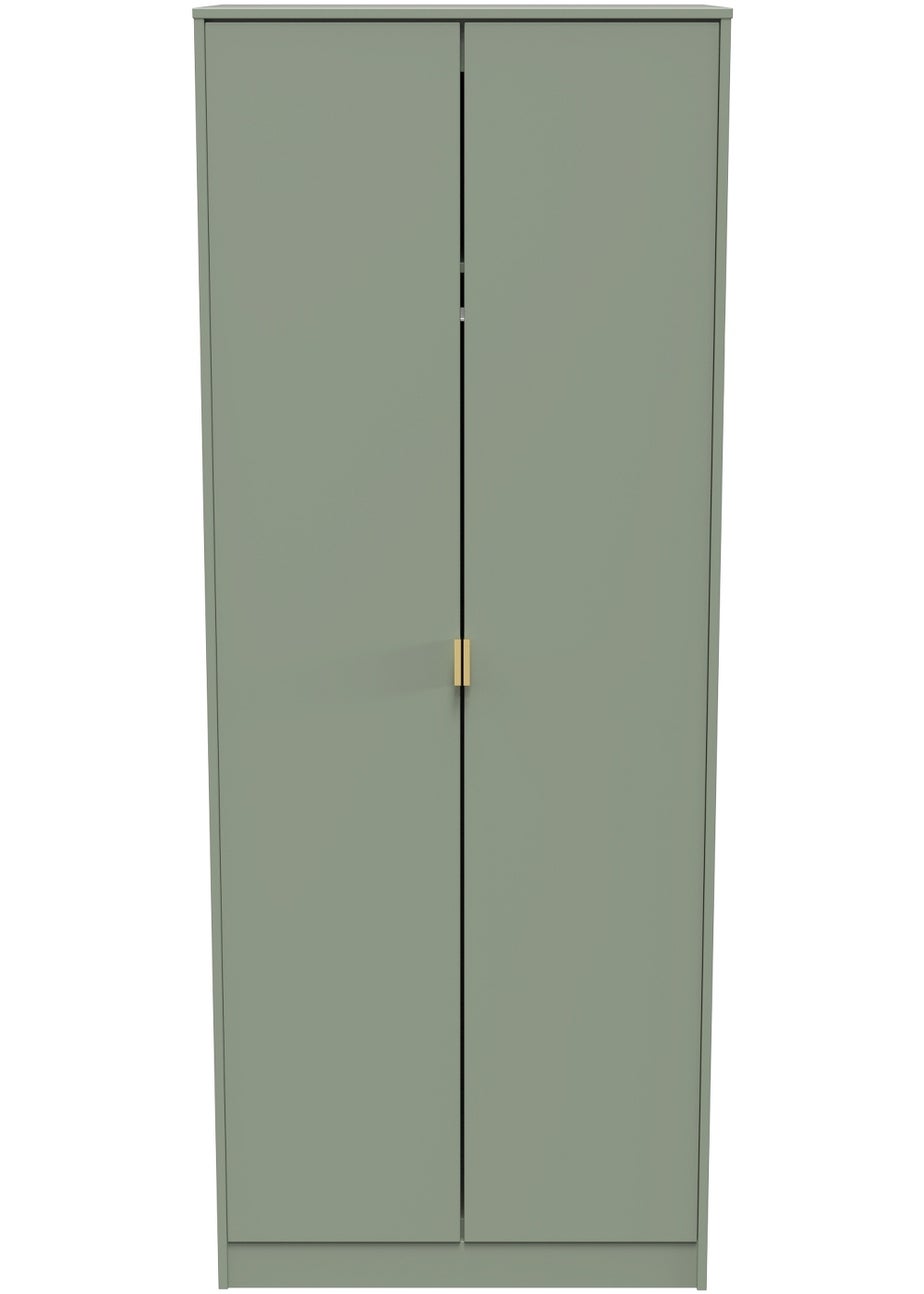 Swift Cordoba Tall 2 Door Wardrobe (197cm x 53cm x 74cm)