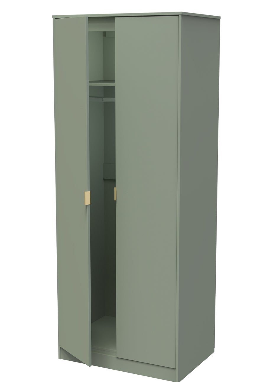 Swift Cordoba Tall 2 Door Wardrobe (197cm x 53cm x 74cm)