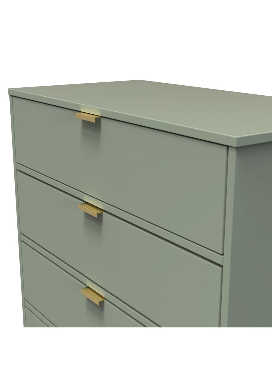 Swift Cordoba 4 Drawer Chest of Drawers (91cm x 39.5cm x 76cm)