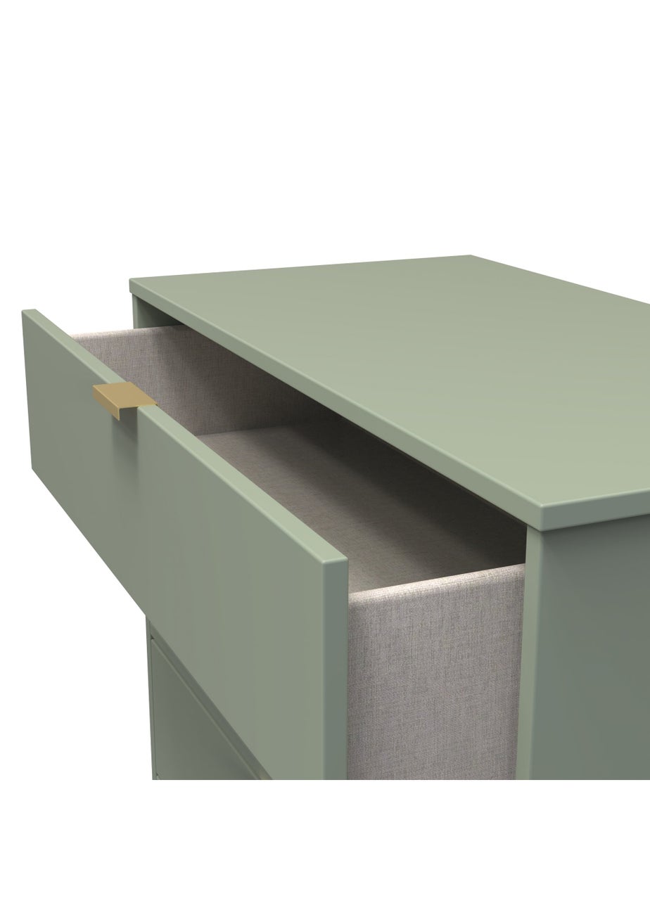 Swift Cordoba 4 Drawer Chest of Drawers (91cm x 39.5cm x 76cm)