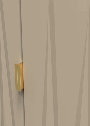 Ready Assembled Prism 2 Door 2 Drawer Wardrobe