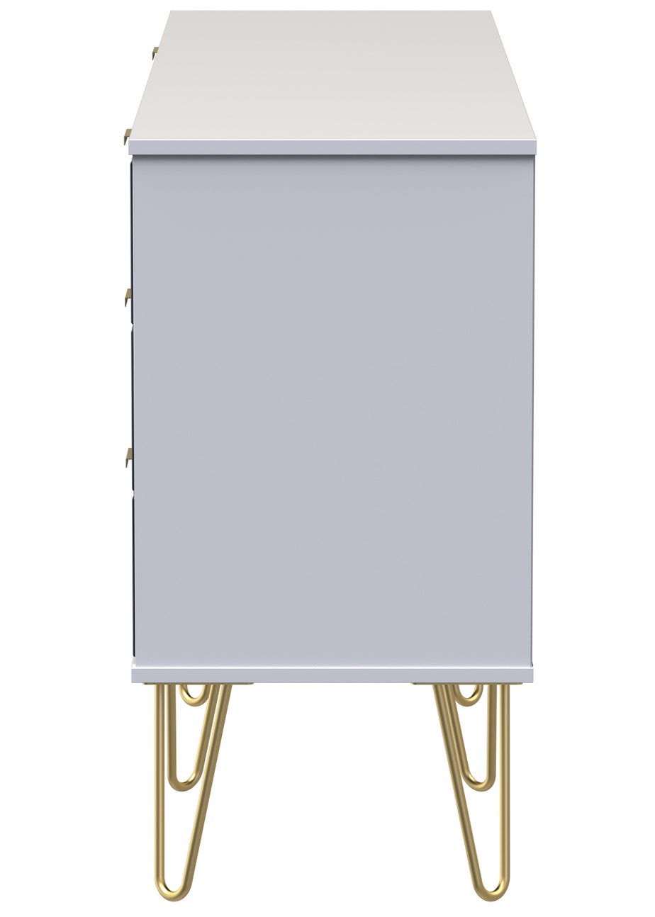 Swift Prism 6 Drawer TV Unit (74cm x 39.5cm x 152cm)