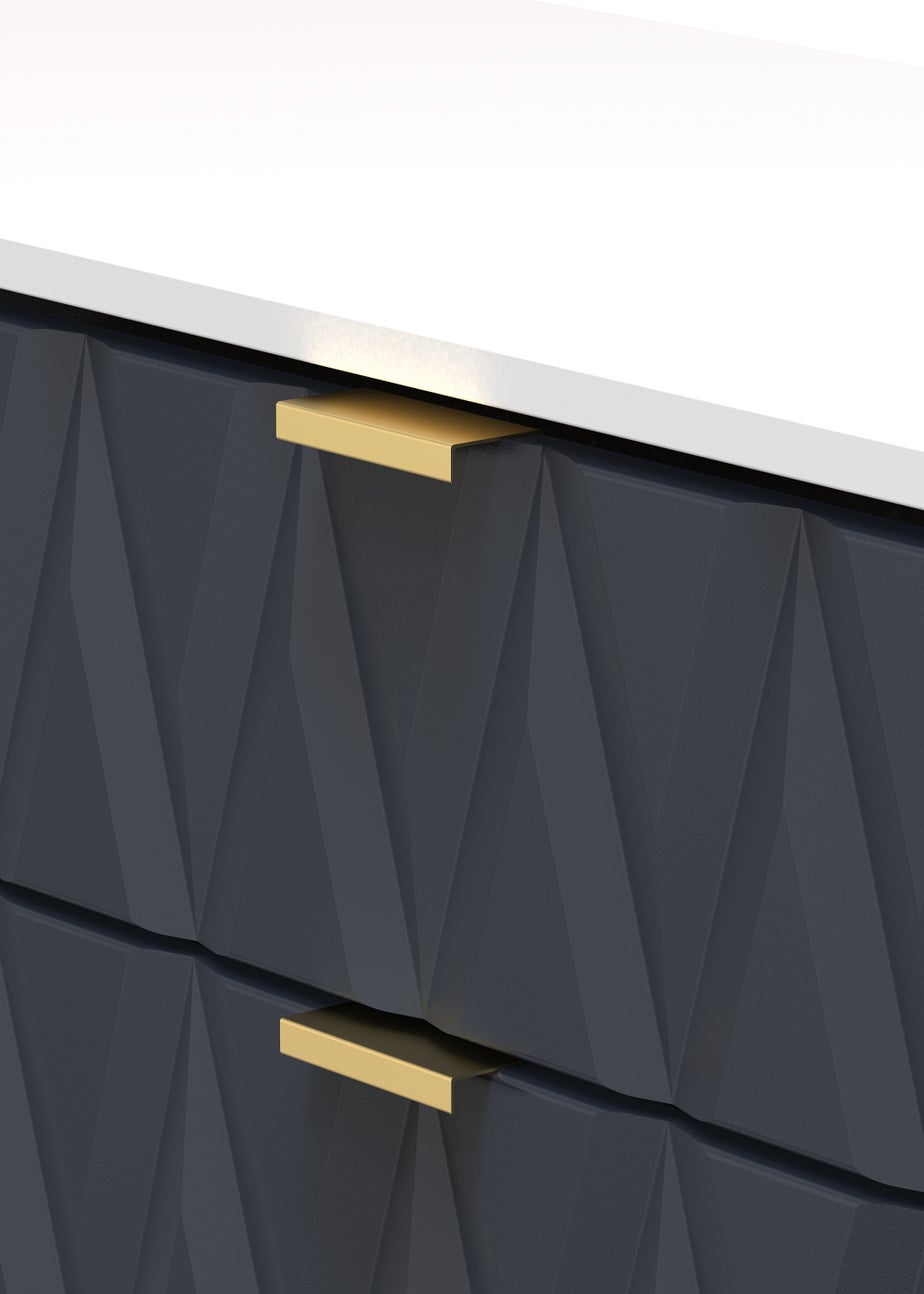 Swift Prism 6 Drawer TV Unit (74cm x 39.5cm x 152cm)