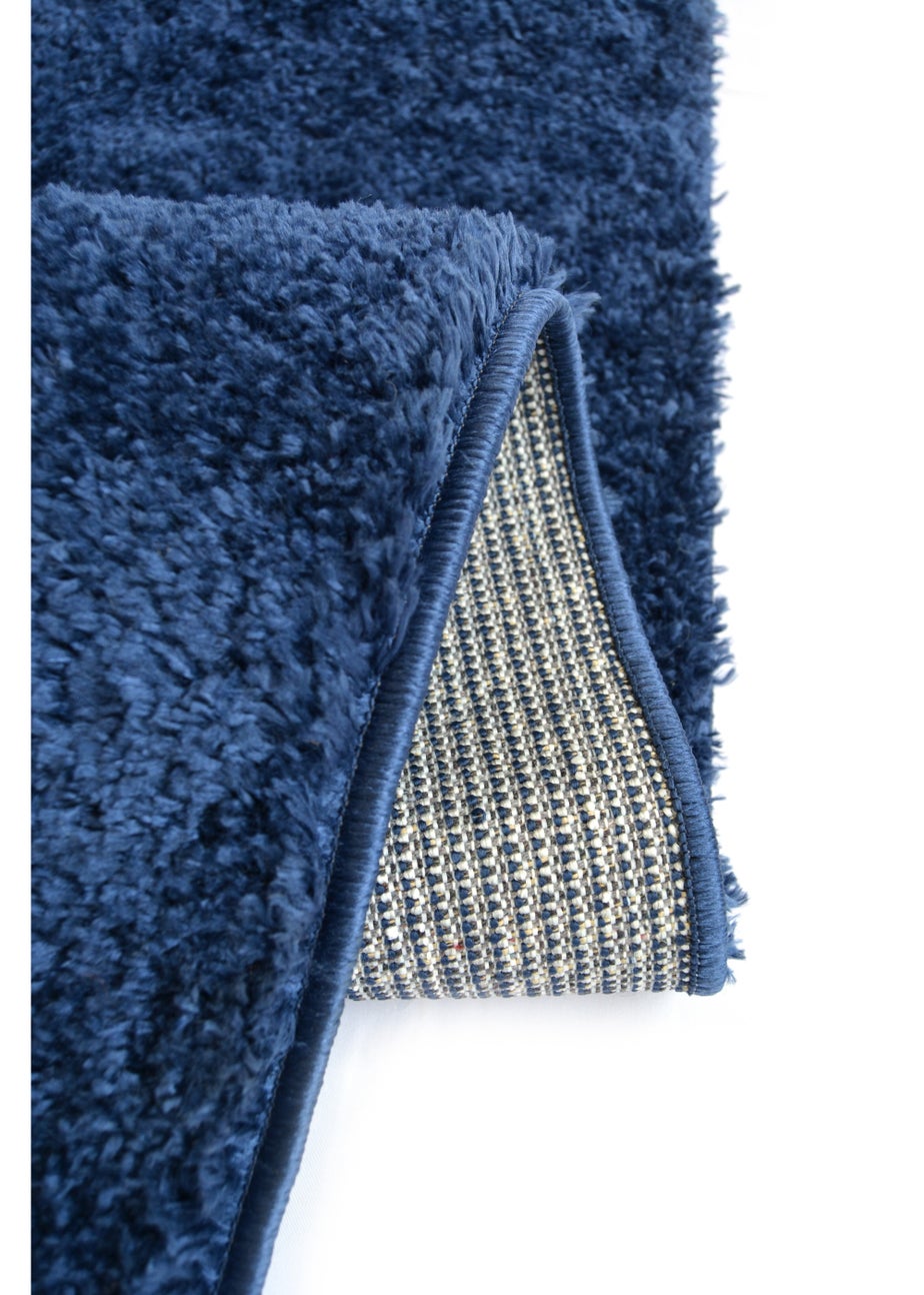 Homemaker Navy Snug Shaggy Rug