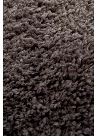 Homemaker Dark Grey Snug Shaggy Rug