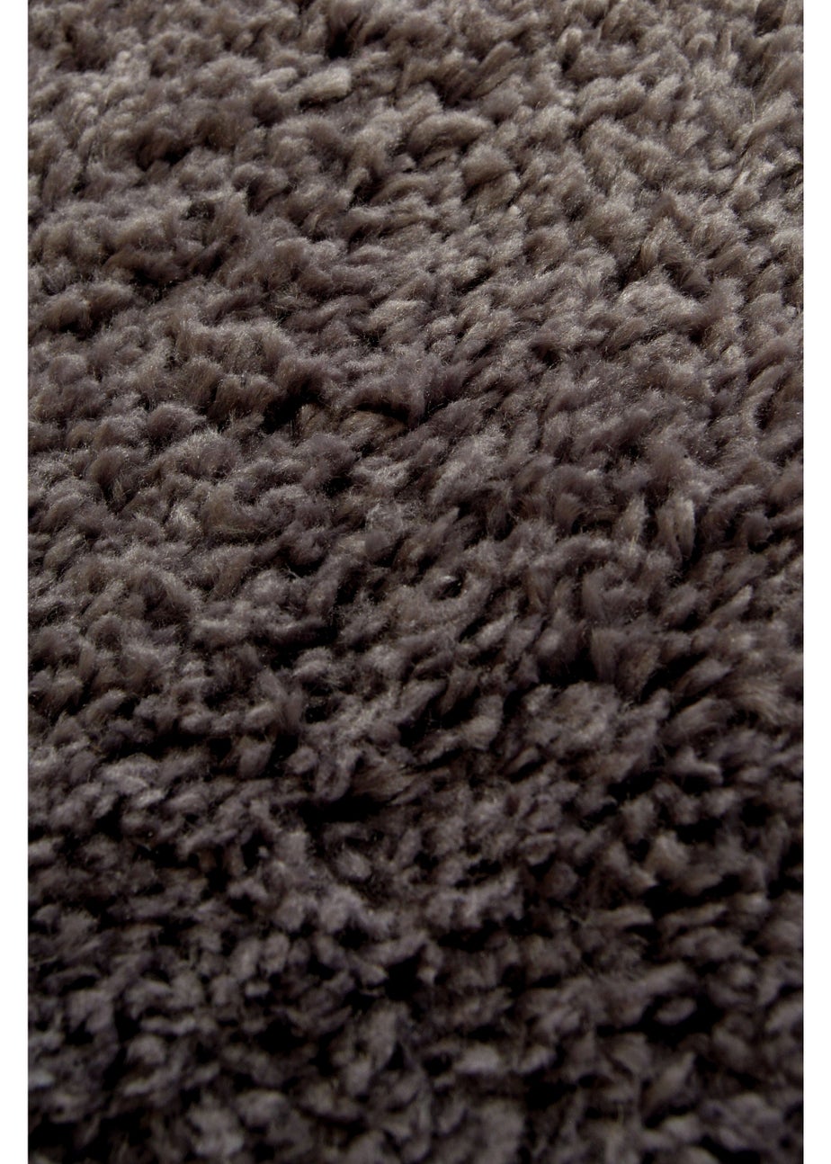 Homemaker Dark Grey Snug Shaggy Rug