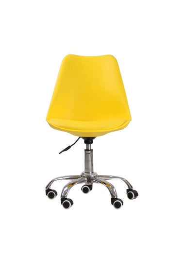 LPD Furniture Orsen Swivel Office Chair Yellow (960x560x570mm)