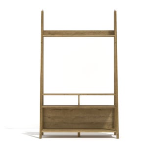 LPD Furniture Tiva Ladder TV Unit Oak (1754x386x1050mm)