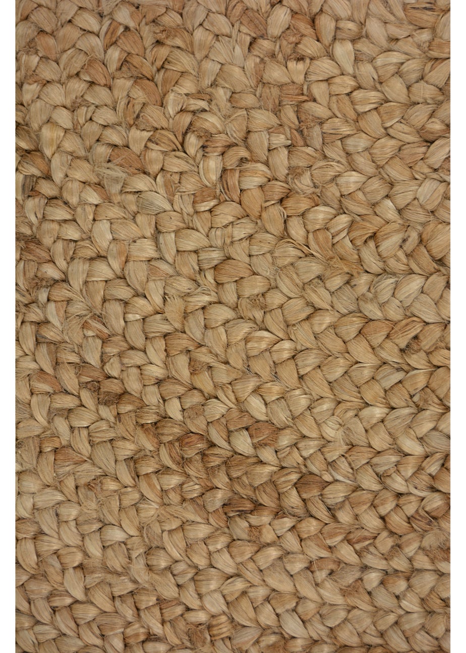 Relay Jute Circle Natural Beige Rug