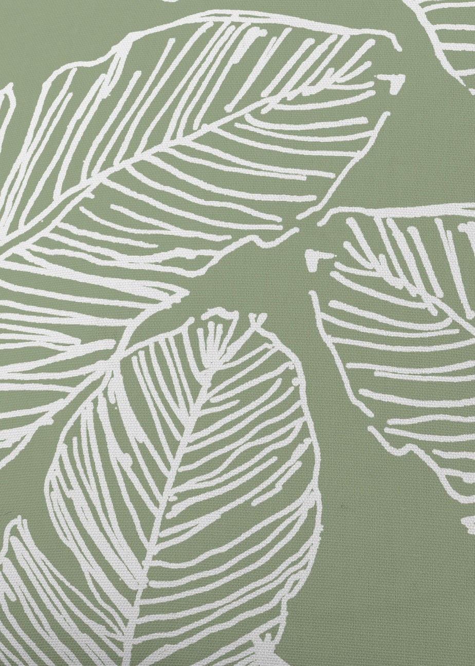 Fusion Matteo Green Filled Cushion (43cm x 43cm)