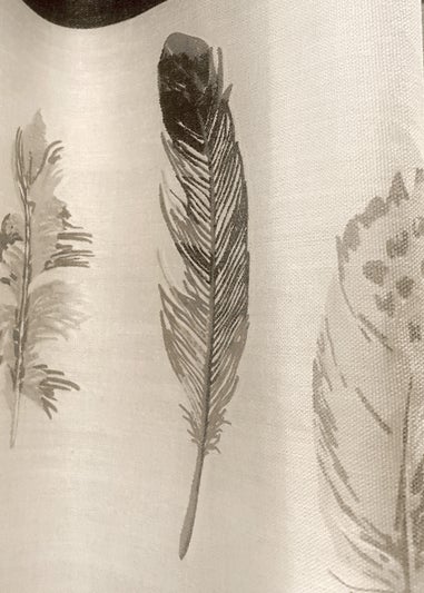 Fusion Idaho Grey Eyelet Curtains