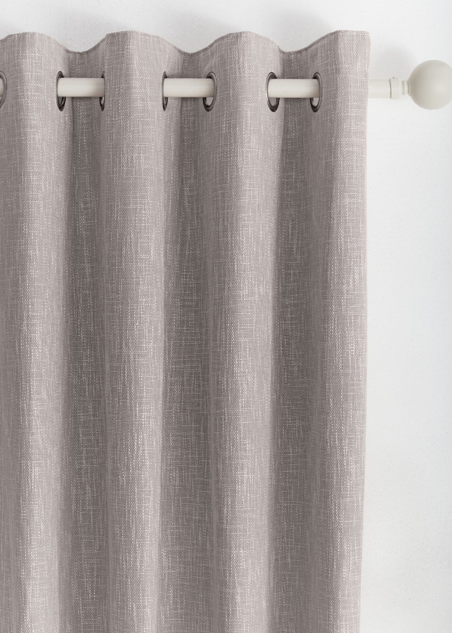 Appletree Loft Boucle Jacquard Eyelet Curtains