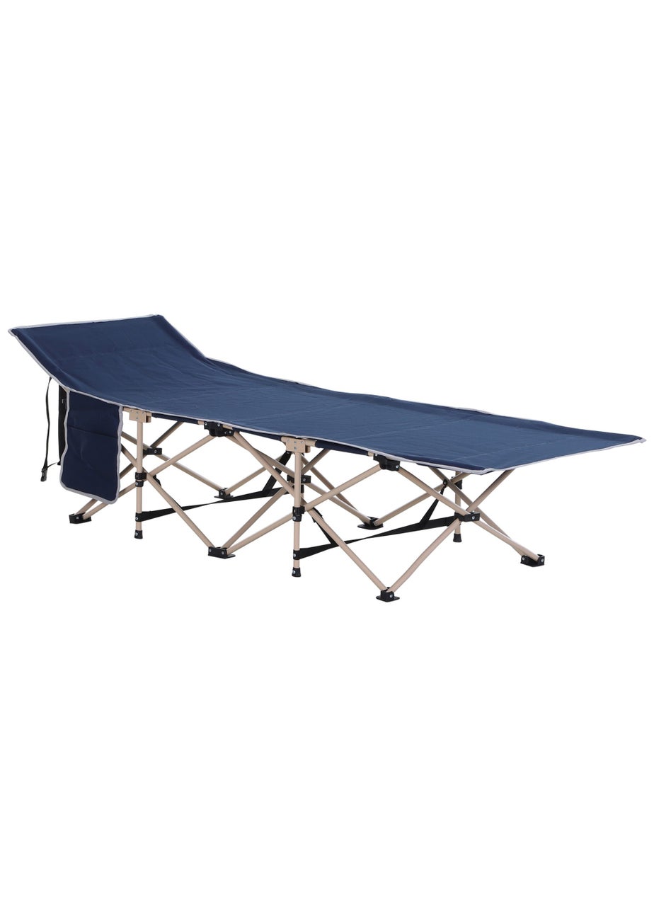 Outsunny Single Foldable Camping Bed (190cm x 68cm x 52cm)