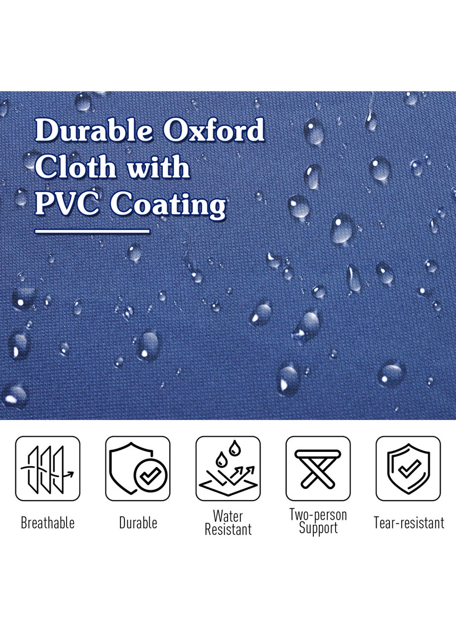 Outsunny Single Foldable Camping Bed (190cm x 68cm x 52cm)