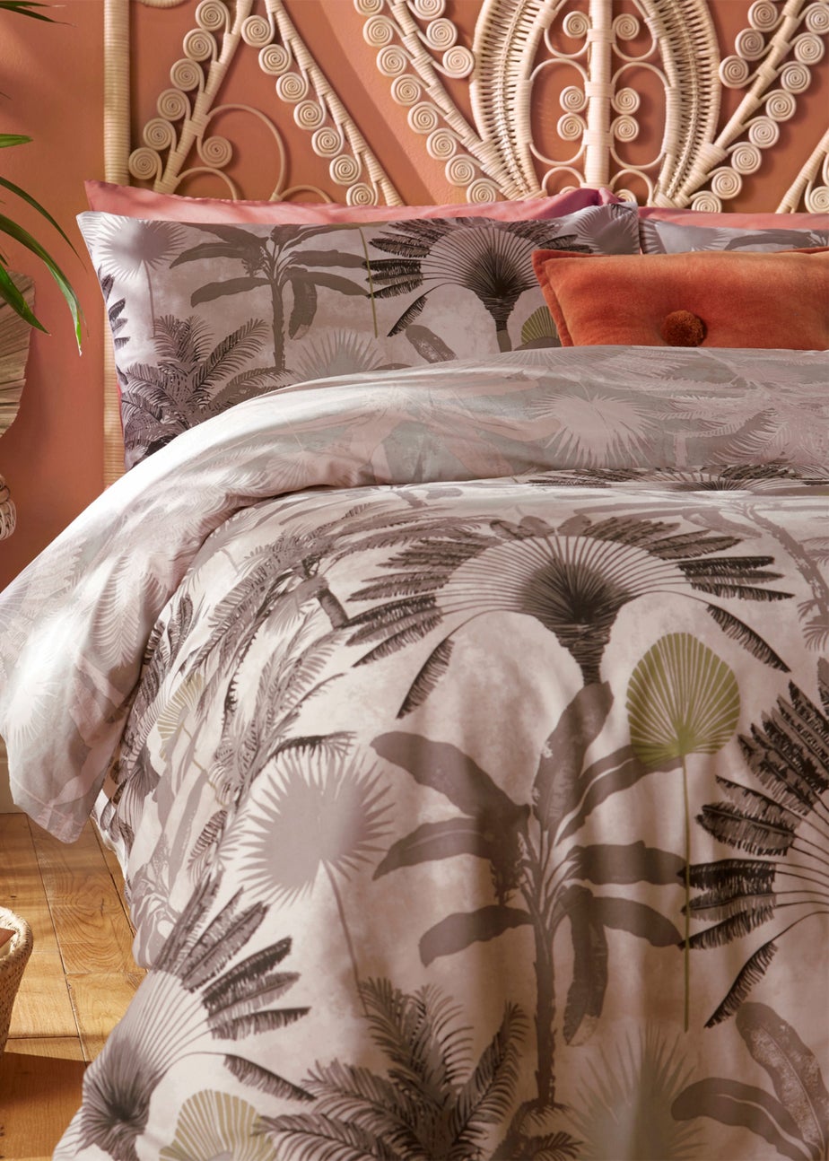 furn. Malaysian Palm Tropical Duvet Cover