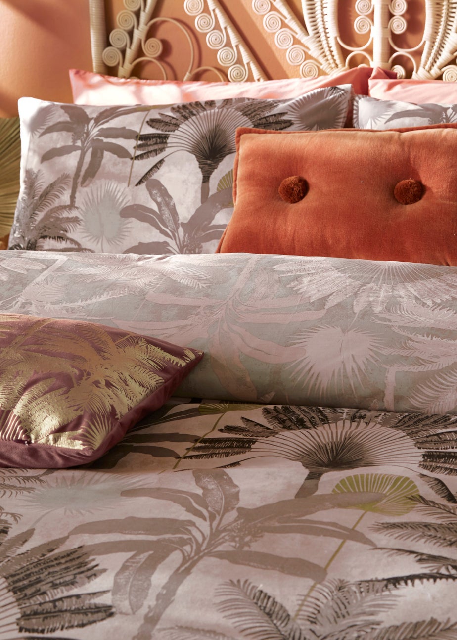 furn. Malaysian Palm Tropical Duvet Cover