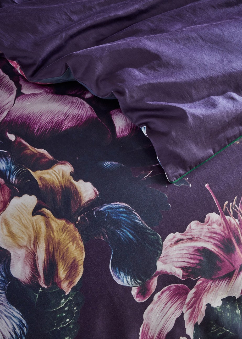 Paoletti Cordelia Floral 100% Cotton Duvet Cover Set