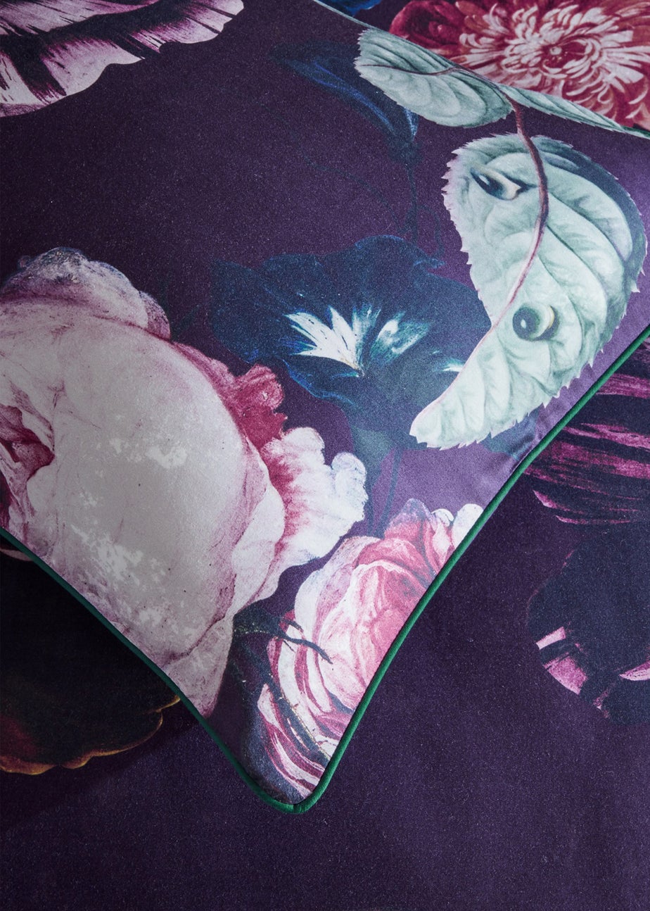 Paoletti Cordelia Floral 100% Cotton Duvet Cover Set