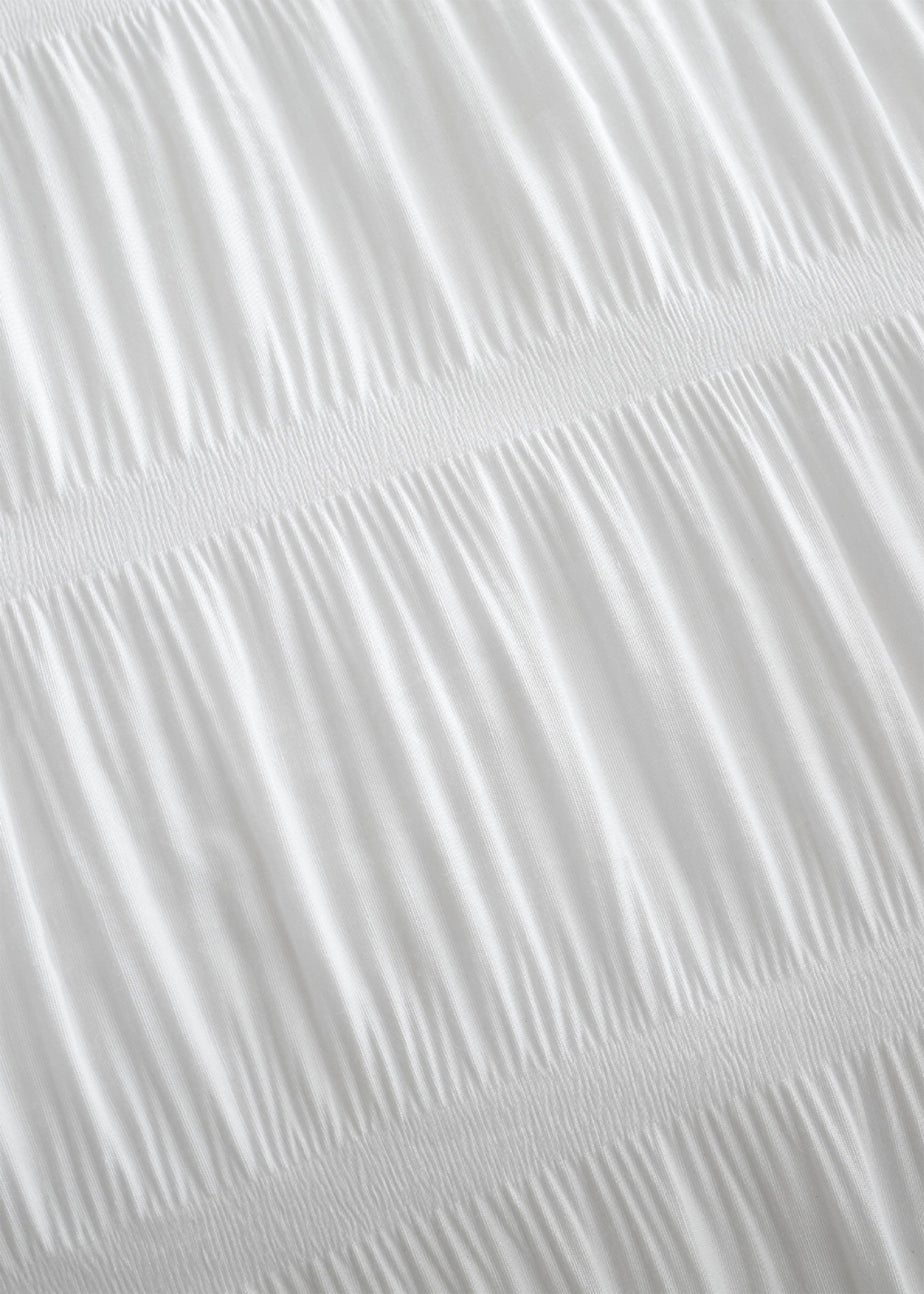 Catherine Lansfield Seersucker Duvet Cover Set White