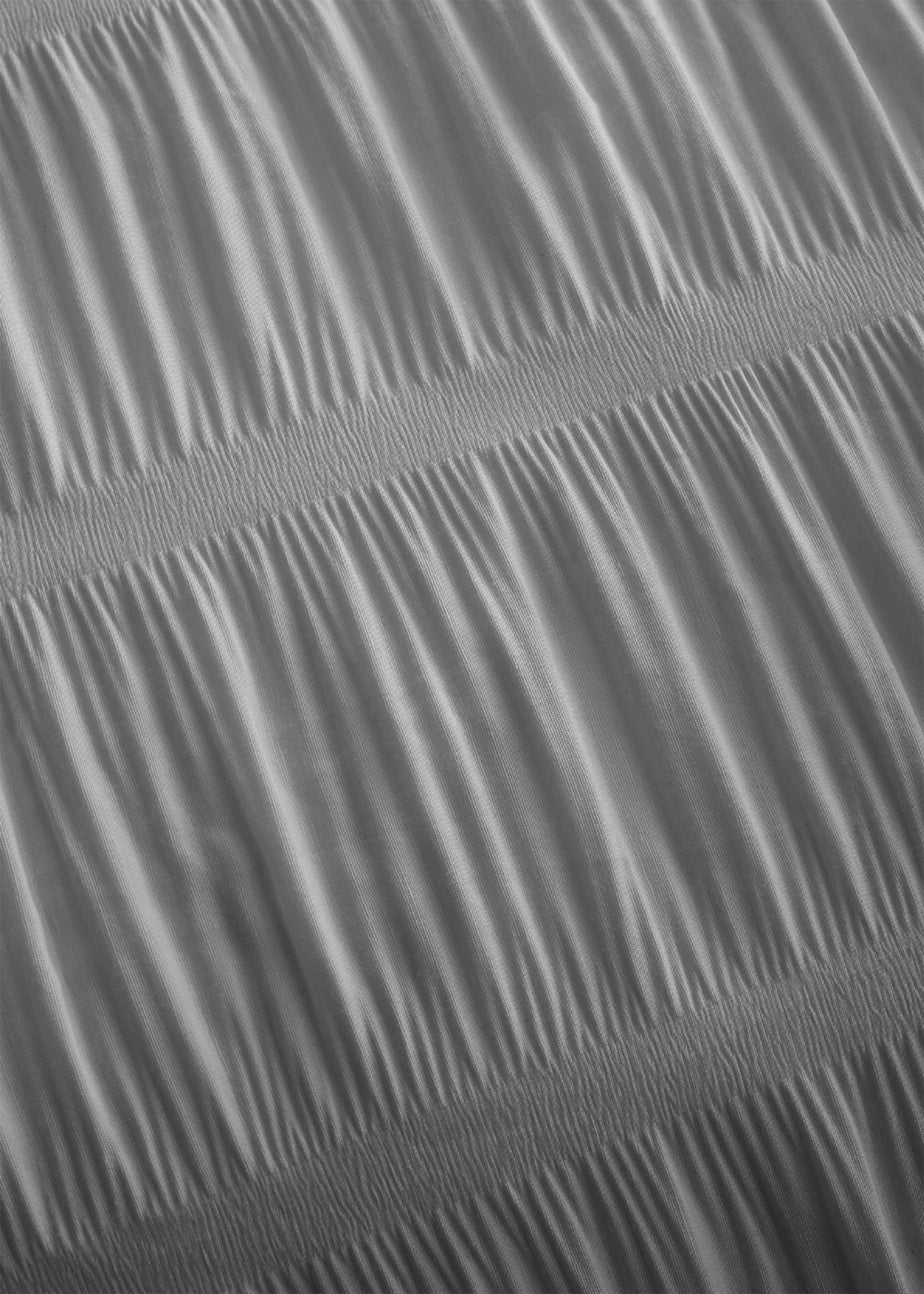 Catherine Lansfield Seersucker Duvet Cover Set Grey