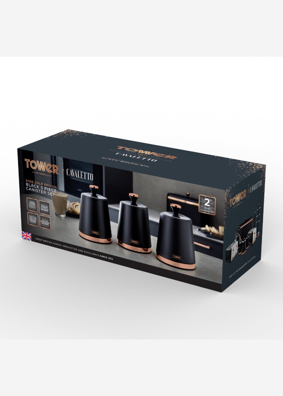 Tower Cavaletto Set Of 3 Canisters