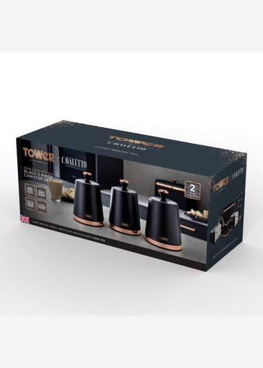 Tower Cavaletto Set Of 3 Canisters