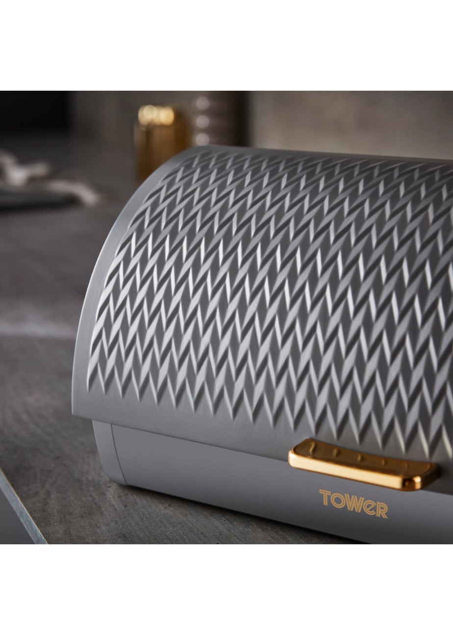 Tower Empire Roll Top Bread Bin